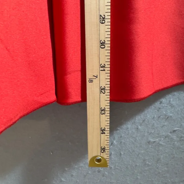 1550 | NWOT Red Lace‎ Peplum Layered Ruffle Mini Cocktail Holiday Dress Women S - Image 4