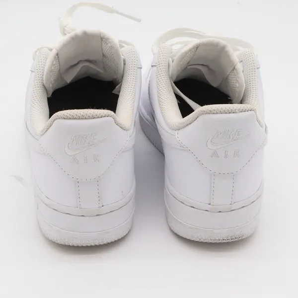 Nike Air Force 1 07 Womens 6.5 White Low Top Sneakers 315115-112 Triple White - Image 6