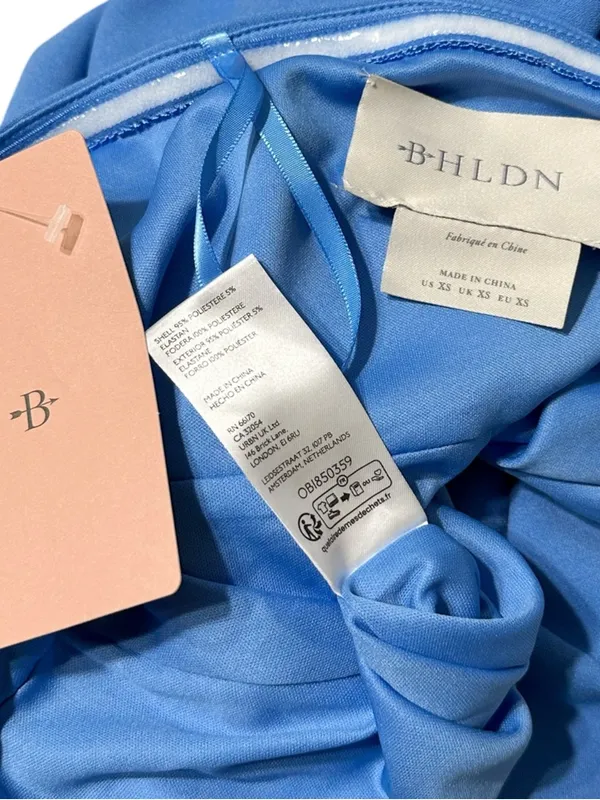 BHLDN Adalynn Strapless Gown, Cerulean Blue, XS - Image 8