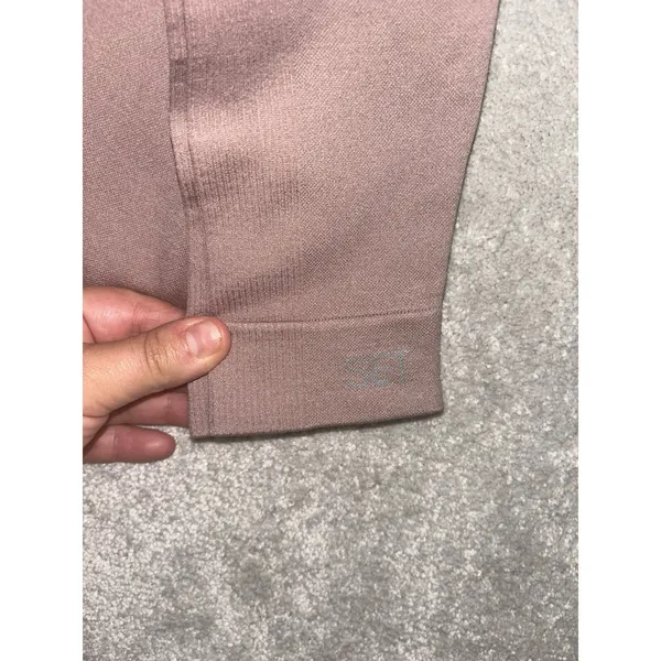 Set Active Sculptflex Seamless Leggings Mauve Size Medium EUC - Image 3