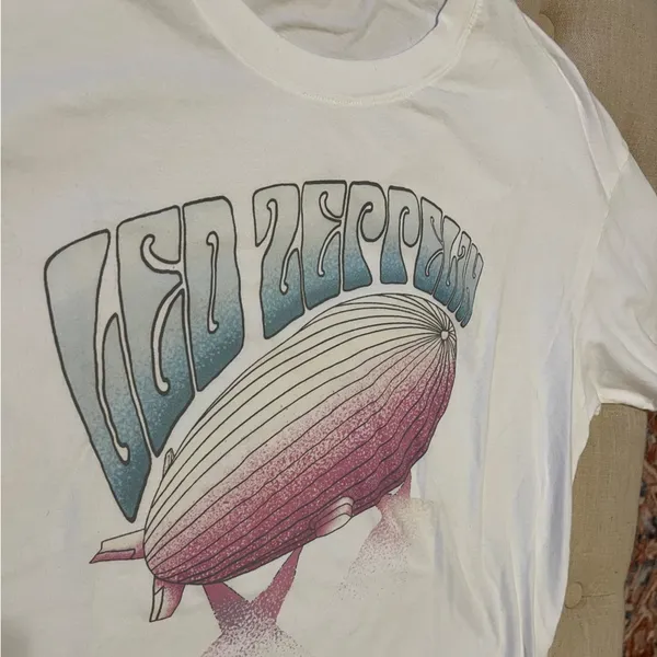Led Zeppelin oversized Tshirt- American Eagle XS - Image 4