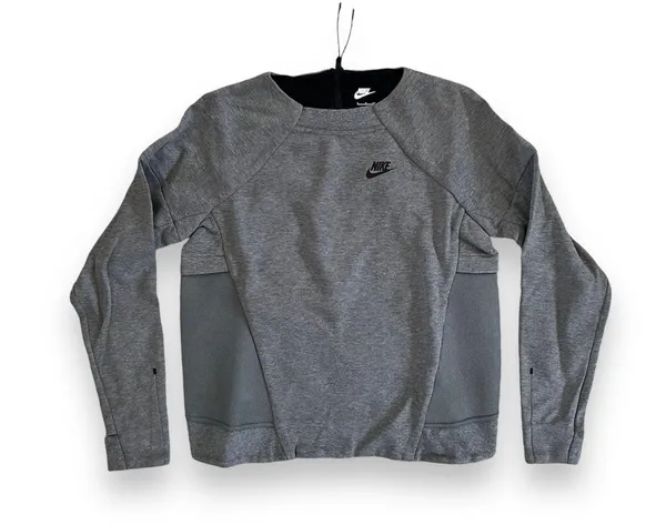 Nike EUC  Tech Fleece Mesh Crewneck Pullover - Image 3