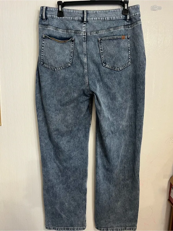 Halara Flex™ High Waisted Zipper Pockets Straight Leg Casual Jeans women - Image 4