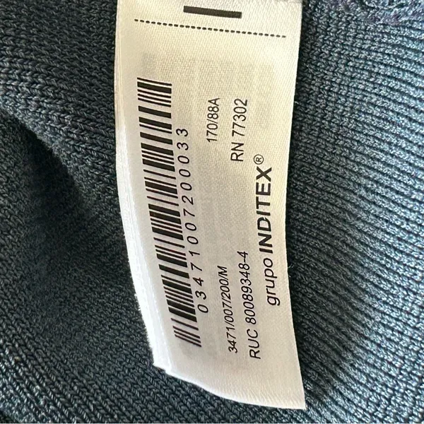 Zara Dark Blue Maxi Dresszise M - Image 10
