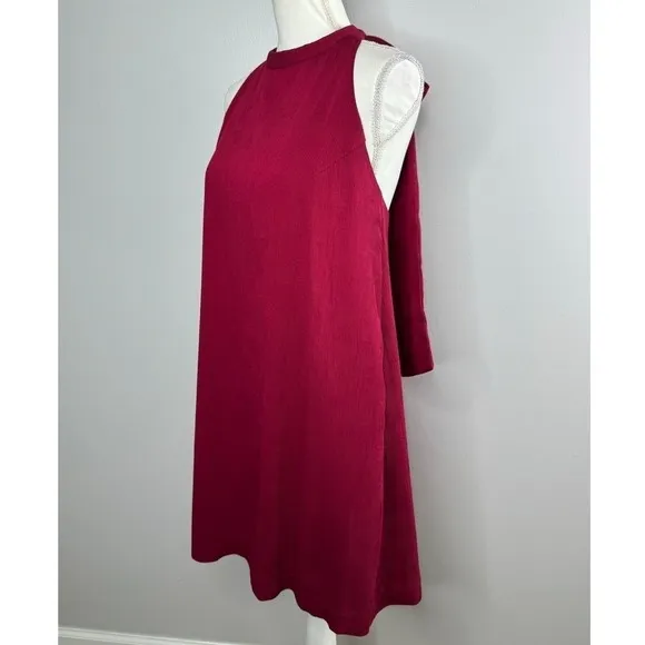 Elliatt Unwrapped‎ Bow Halter Dress Small Backless Sleeveless Party Cocktail Red - Image 7