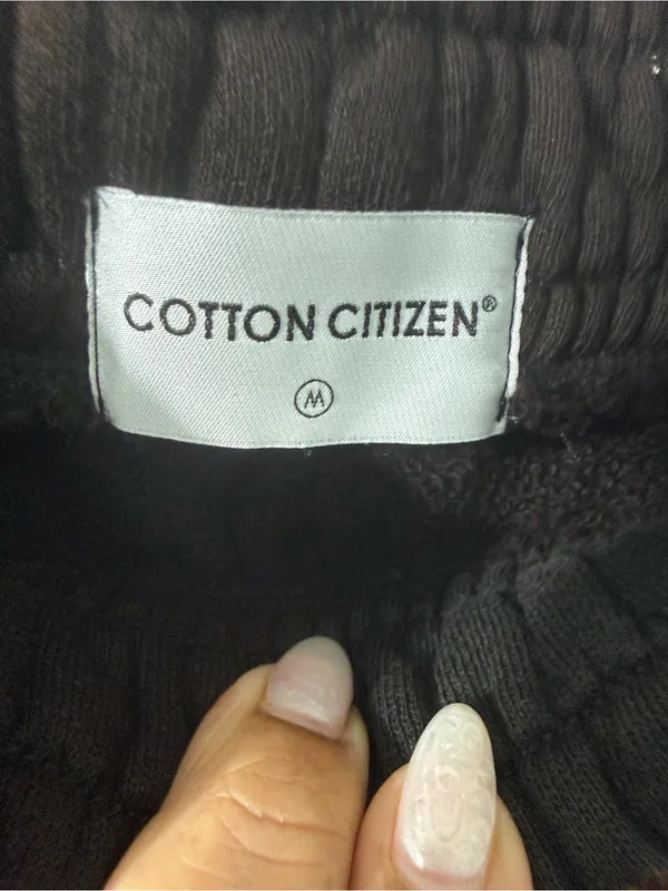 Cotton Citizen Women's Black Tie Dye Jogger Sweatpants Size Medium - Image 3