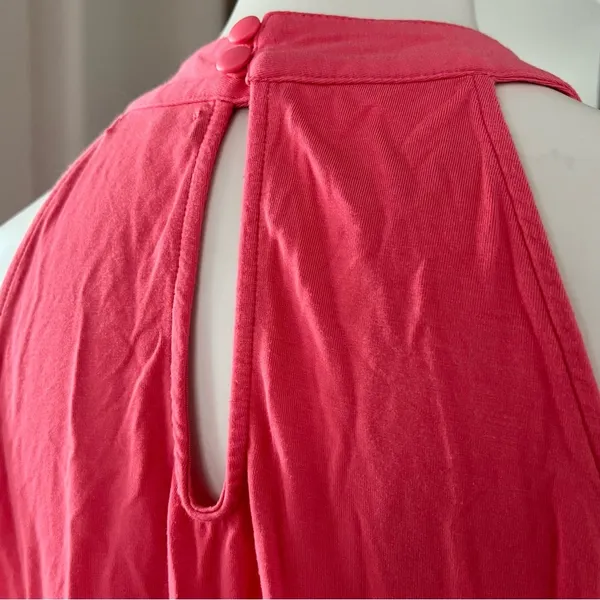 Halter Top Coral Pink Size L - Image 5