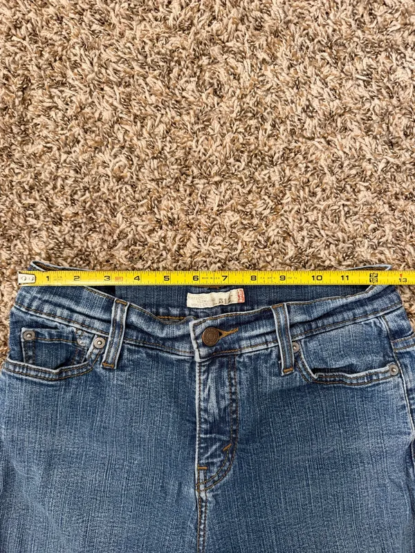Levi’s 512 Women’s Perfectly Slimming Bootcut Jeans Mid Rise Size 6 Medium - Image 6