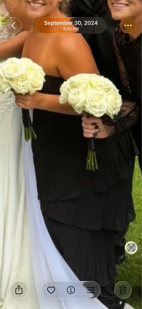 Lulu's Black Strapless Tiered Dress - Image 4