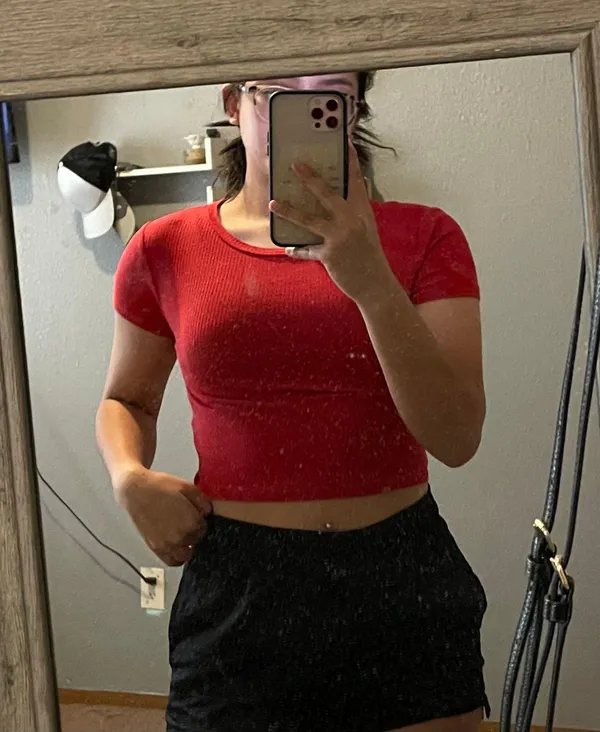 Divided Crop Top - Image 2