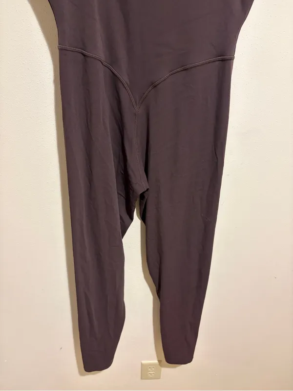Vitality Cloud Jumpsuit Sleeveless Tank Athletic Active Brown Size Large - Image 8
