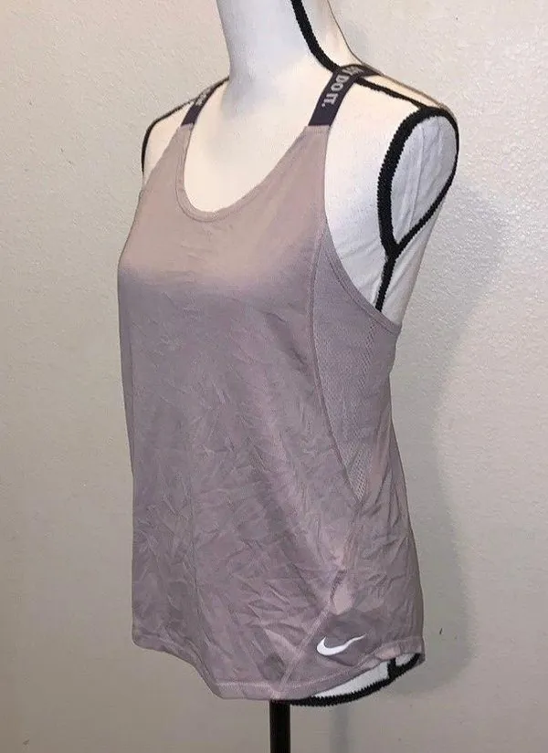 Dri Fit light purple Strappy athletic workout gym tank top - Image 2