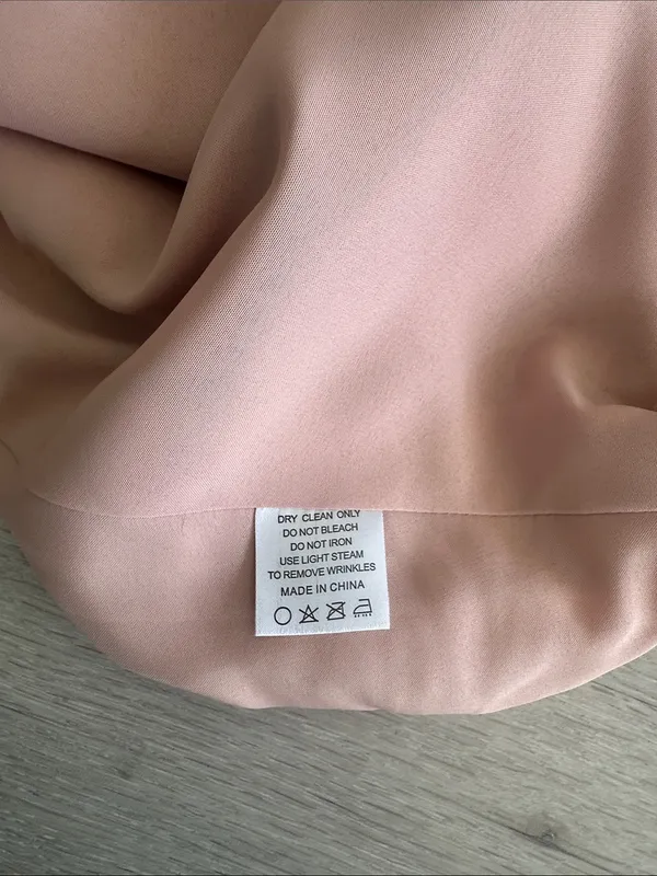 Chicsew Lauren Strapless Satin Gown Dusty Rose Size 10 NWT - Image 8