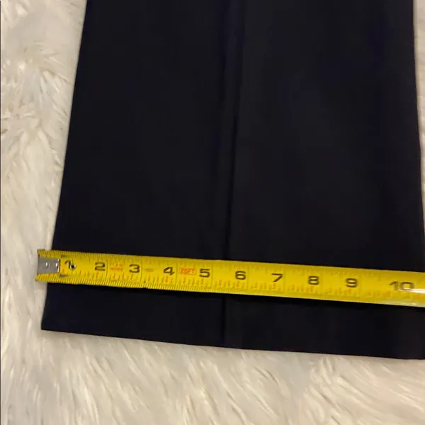 Zara Wool Blend Elegant Black Trousers size M inseam 32” waist 32” brand new - Image 6