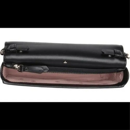 Kate‎ Spade Gentle Panda Crossbody Leather Wallet Bag, Pink/Black, NWT - Image 7