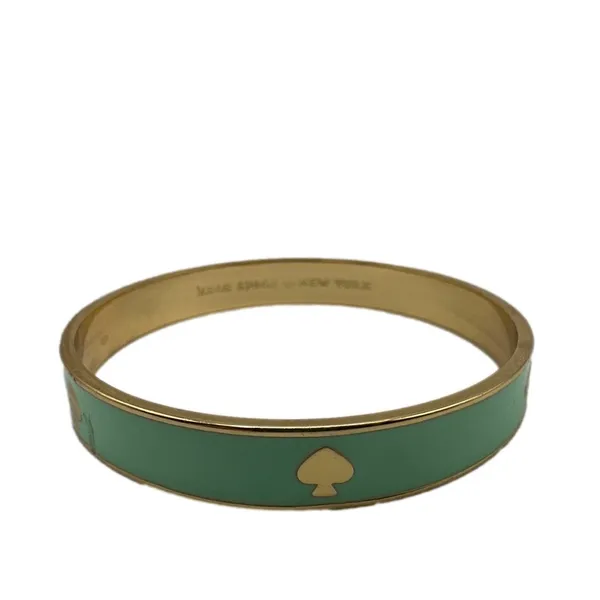 Kate Spade Green Gold Bangle Bracelet - Image 4