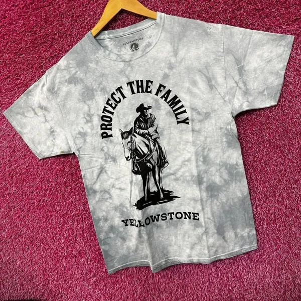 Protect the Family Dutton Ranch Yellowstone Tie Dye L - Image 3