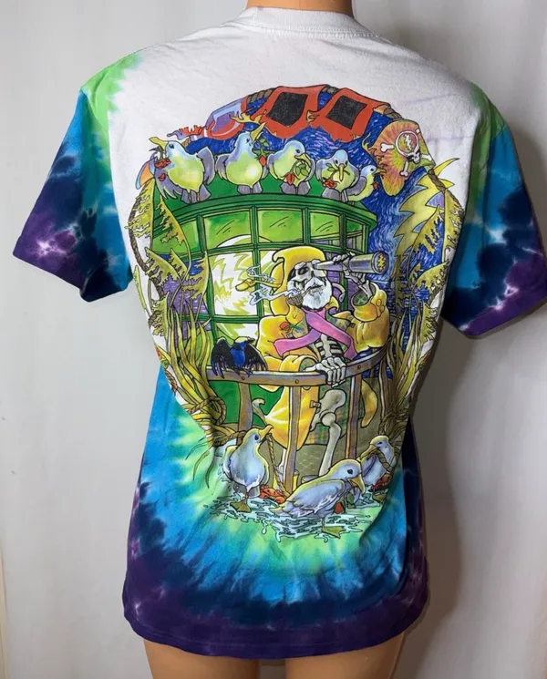 Greatful dead t shirt Purple Size M - Image 2