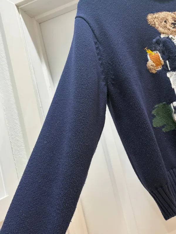 RLX Ralph Lauren Knit Bear Sweater XS - Image 3