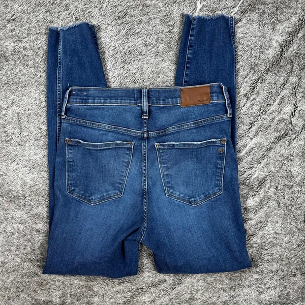 Madewell Denim Jeans 10" High Rise Skinny Women's 28 - Image 8