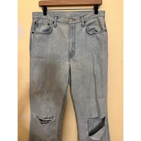 Ética Sasha Modern‎ Flare Jeans Sea Breeze Size 29 - Image 16