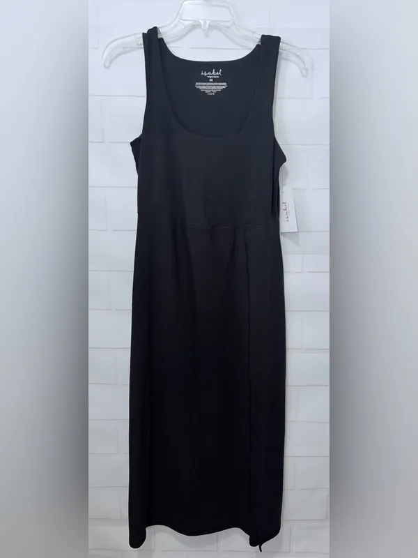 Isabel Maternity by Ingrid & Isabel Slit Active Midi Maternity Dress Size M NWT - Image 3