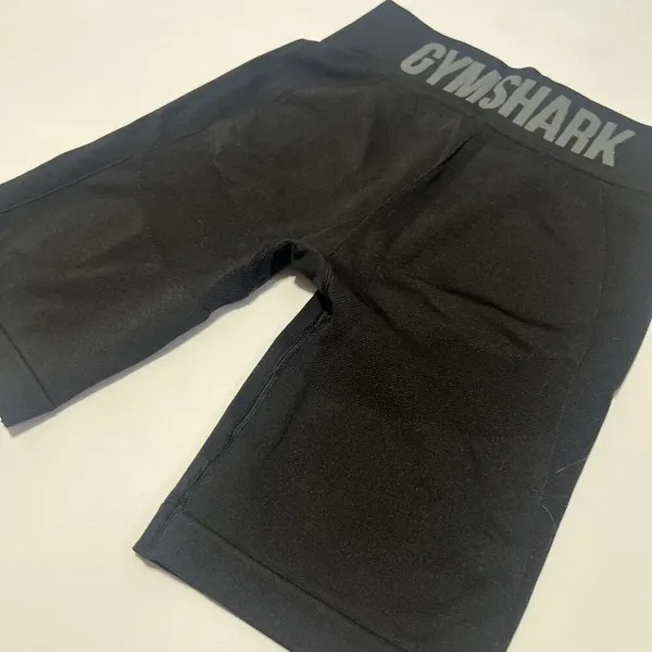Gymshark Flex Shorts High Waist Seamless Training Running Athletic Sz XS Black - Image 5
