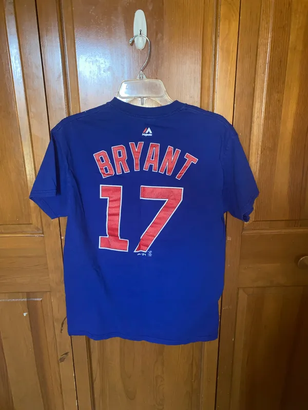 Majestic Chicago Cubs T-Shirt Bryant 17 - Image 3