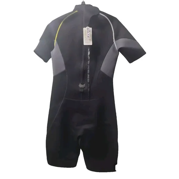 Zcco Men's Size L Shorty Wetsuit Swimwear Swimwear‎ Dark Gray - Image 5