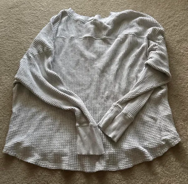 Grey Aerie Waffle Knit || Tag Cut Out - Image 3