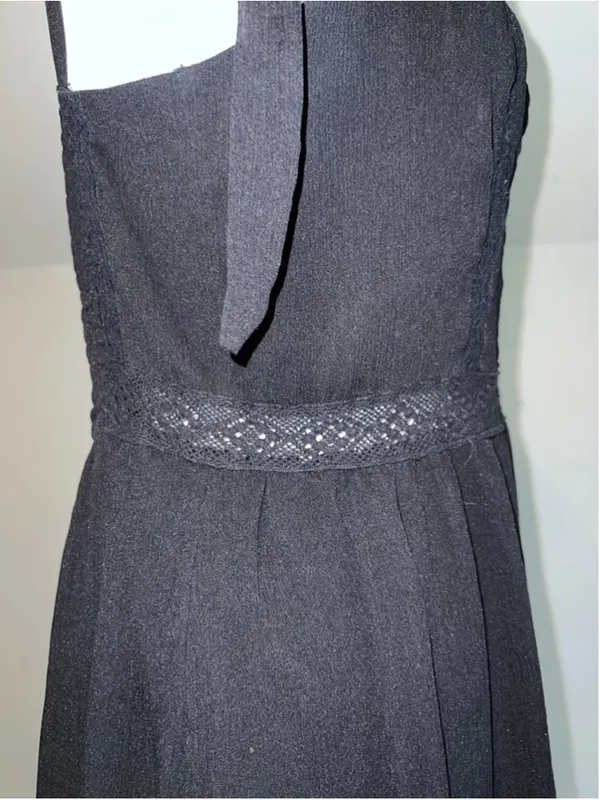 Abercrombie & Fitch Black Midi Dress M - Image 4