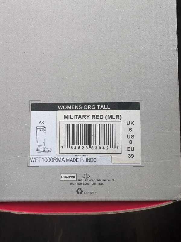 Tall Hunter Rain Boots Matte - Image 3