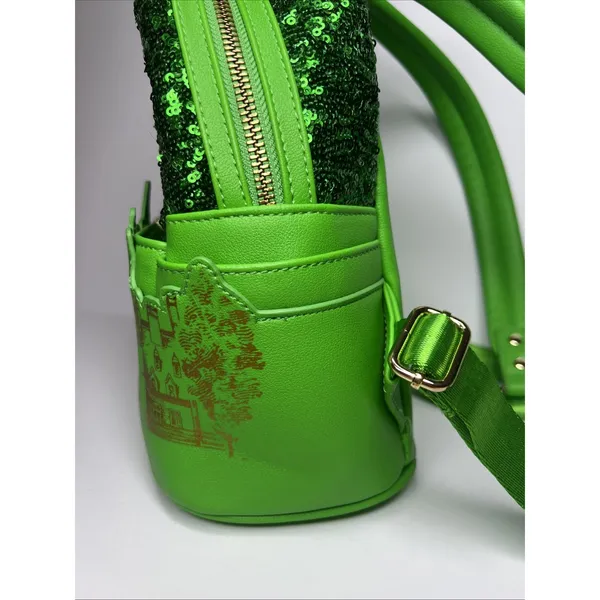 Biltmore x Loungefly Green Sequin Mini Backpack Estate Exclusive Sold Out - Image 11