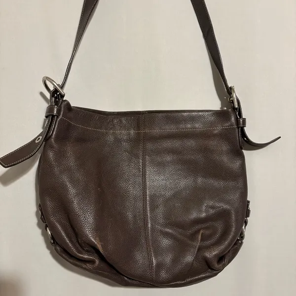 COACH Y2K Soho Crossbody Bag Brown Pebble Leather F15064 - Image 3