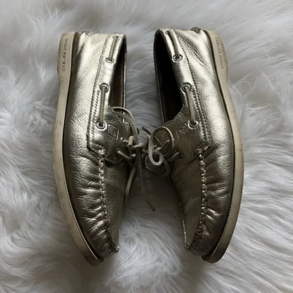 Sperry Top-Sider Gold Boat Shoes - Image 3