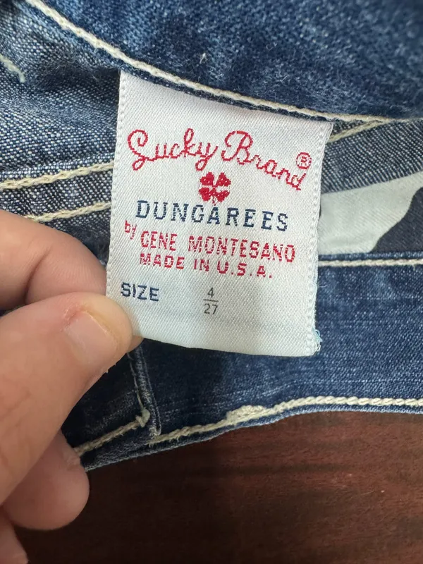 Lucky Brand Dungarees of America Low Rise Classic Zipper Fly Jeans Size 4/27 - Image 6