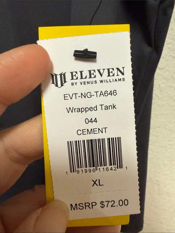NWT ELEVEN by Venus Williams Sleeveless Active Tank Top by - Image 2