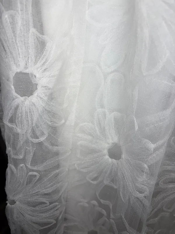 Modcloth Chi Chi London Strapless Sweetheart White Lace Wedding Dress 18 NWT - Image 6