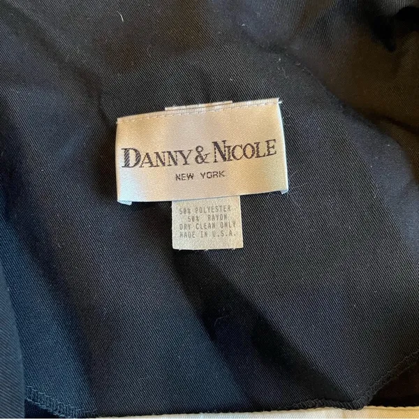 VTG Y2K Blazer Womens Jacket 26W Gold Buttons Danny & Nicole New York - Image 6