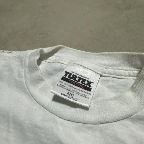 Vintage N SYNC Tee Shirt Size S Youth Women's White 100% Cotton T-Shirt Tultex - Image 3