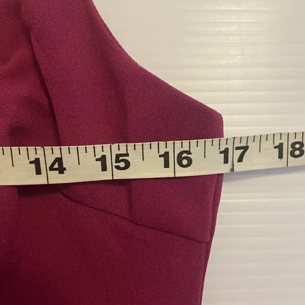 Lulus Perfect Duo Coral Red and Purple Color Block Bodycon Mini Dress Size Large - Image 14