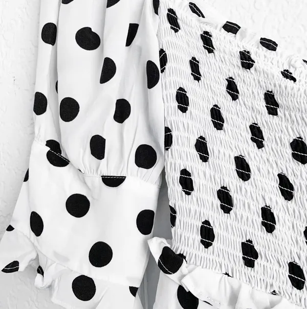 For Love & Lemons lexington polka dot romper - Image 6