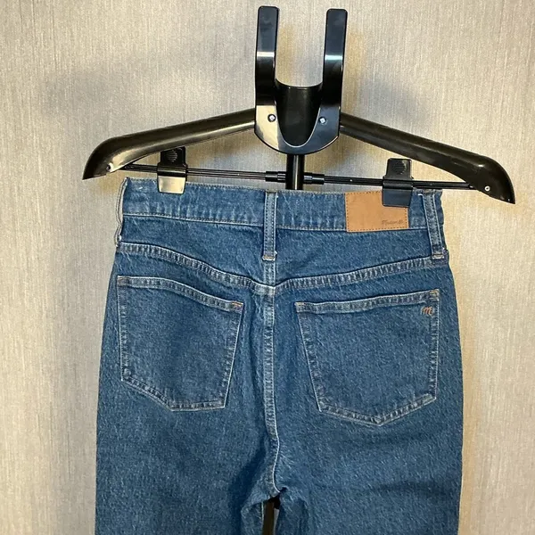 Madewell Classic High Rise Blue Denim Jeans Size 27 - Image 6