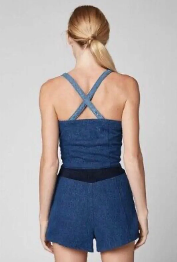 BLANK NYC Denim Romper - Image 2