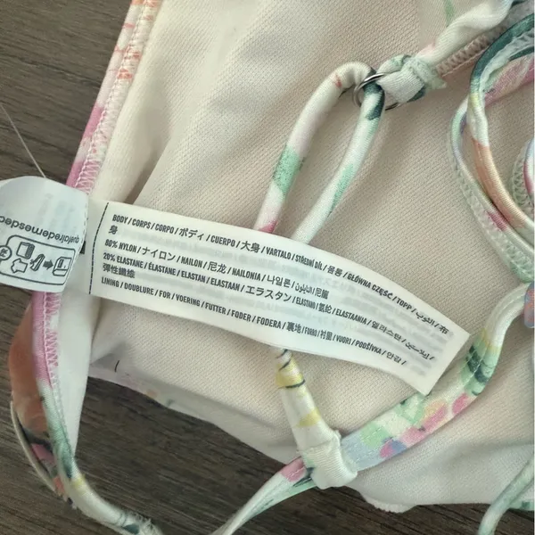 Abercrombie & Fitch‎ x Trevor Project Bikini Top SizeXXL Floral Ruffle Swim NWOT - Image 7