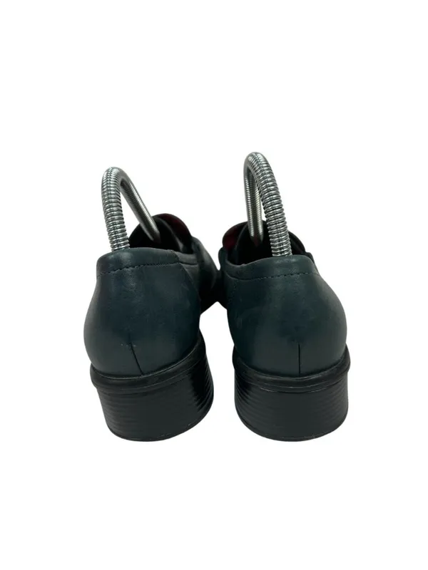 Naturalizer Womens Leather Loafers Black Size 7.5M Slip-On Comfort Shoes - Image 2