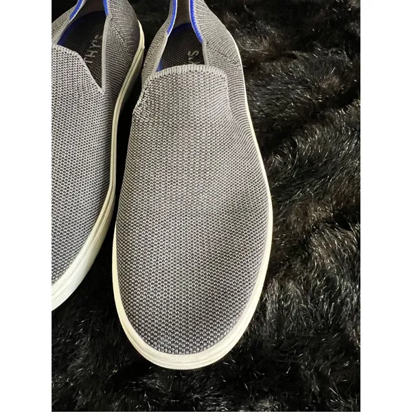 Rothy's The Original Slip On Sneaker Anchor Textile Blue grey Women’s US 8.5 - Image 2