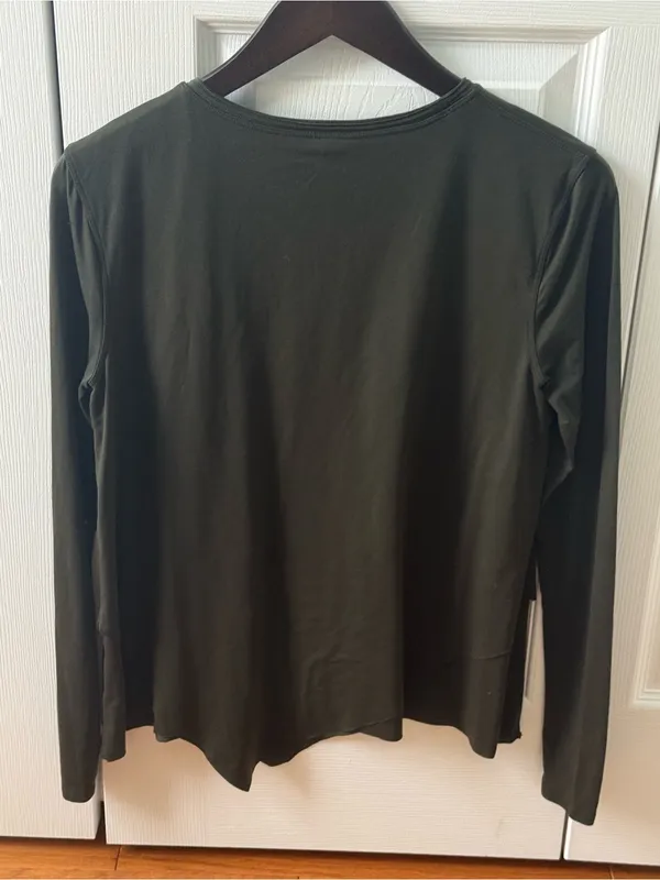 Lululemon Sweetest Day Long Sleeve *Tencel in Dark Olive - Image 3