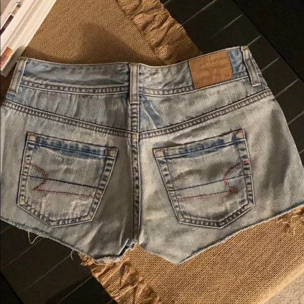American Eagle denim micro shorts - Image 2