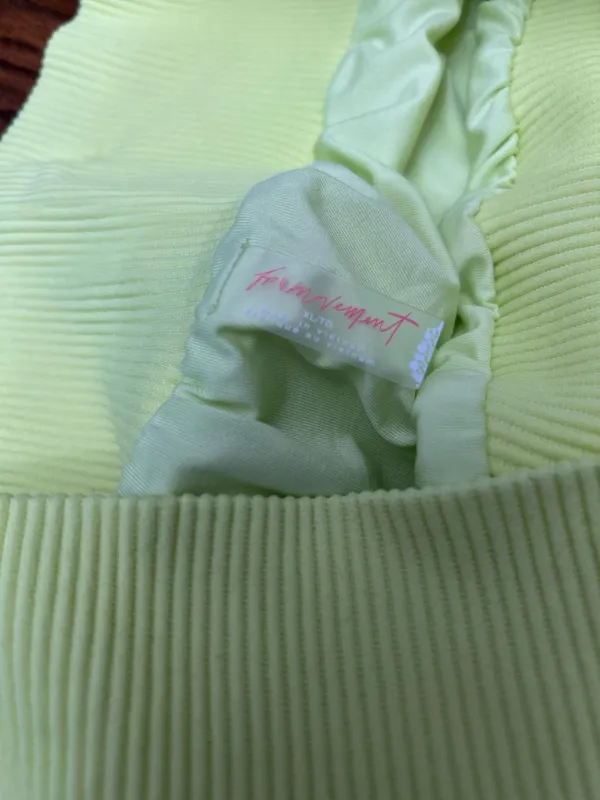 Free People Carpe Diem Shorts-Highlighter Yellow - Image 5